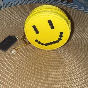 PAC man  Face Coin Purse